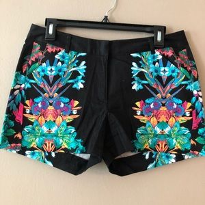 Nicole by Nicole Miller Tropical Shorts